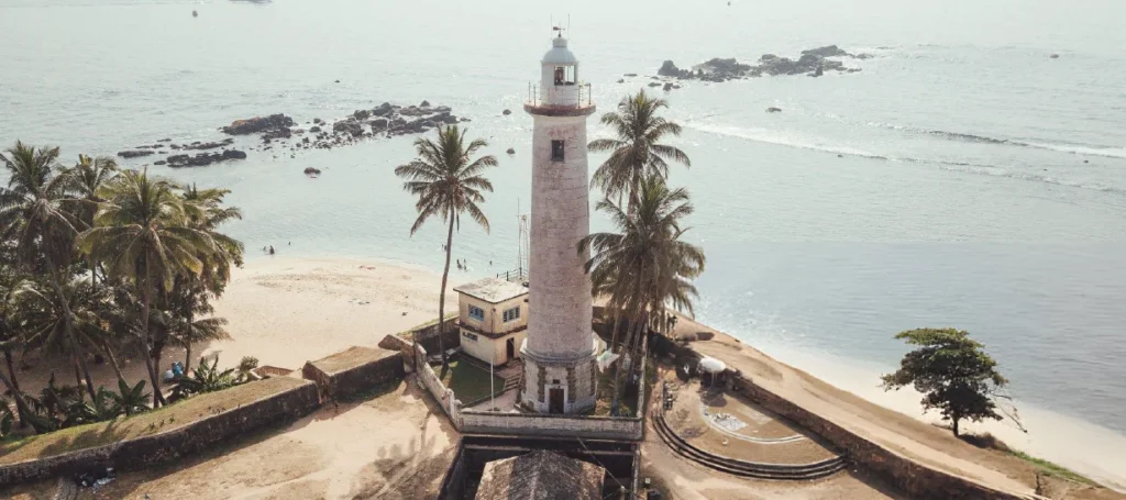 drone-footage-of-galle-lighthouse-in-sri-lanka